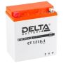 Автомобильный аккумулятор DELTA CT1216.1 16А/ч-12V ст EN230 болт прямая 151x88x164