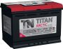 Автомобильный аккумулятор Titan Arctic Silver 75А/ч-12V стартовый EN750 европейские прямая - 278x175x190